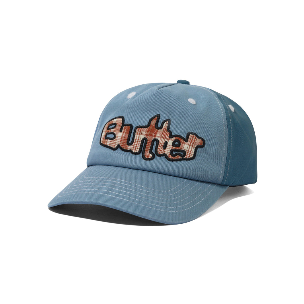 Butter Goods Stretch 5 Panel Cap - Washed Slate