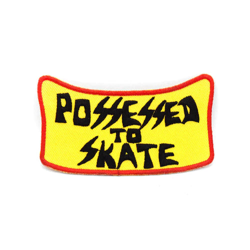 Suicidal Skates Possessed To Skate Patch - Yellow