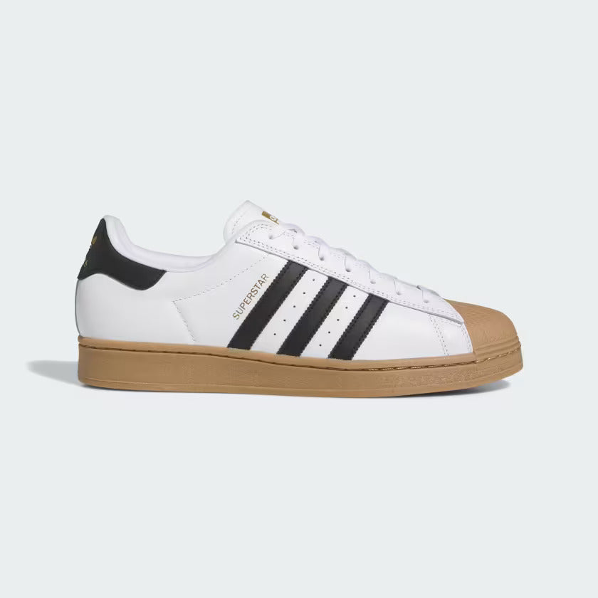 adidas superstars black and white