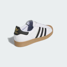 adidas Skateboarding Superstar ADV Skate Shoes - Cloud White / Core Black / Gum