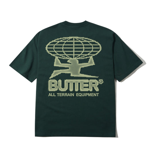 Butter Goods Terrain Tee - Forrest Green