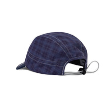 Butter Goods Trace 4 Panel Cap - Plaid Navy