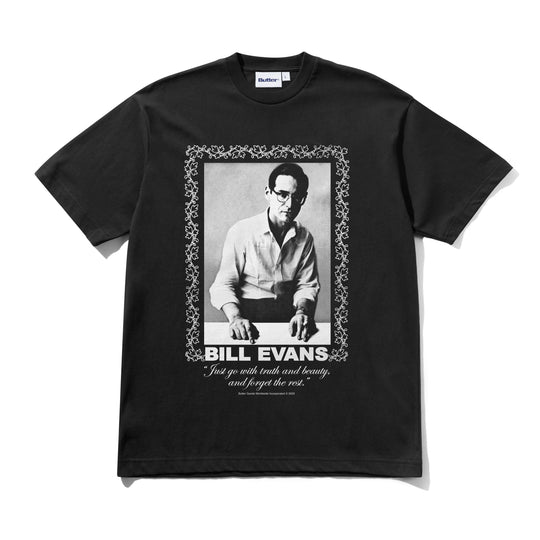Butter Goods Truth & Beauty Tee - Washed Black (Bill Evans)