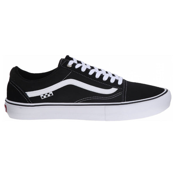 Vans Skate Old Skool Pro Skateboarding Shoes - Black/White