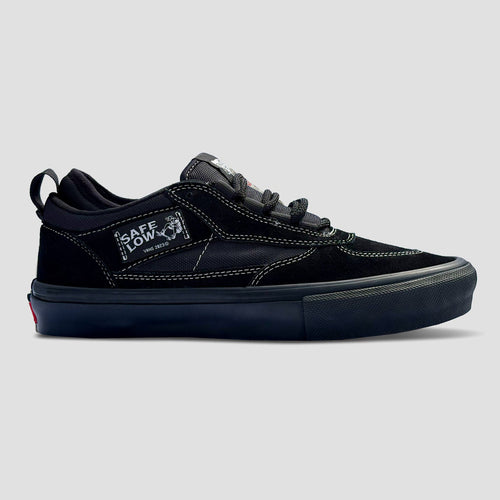 Vans Skate Safe Low Skate Shoes - Black / Black