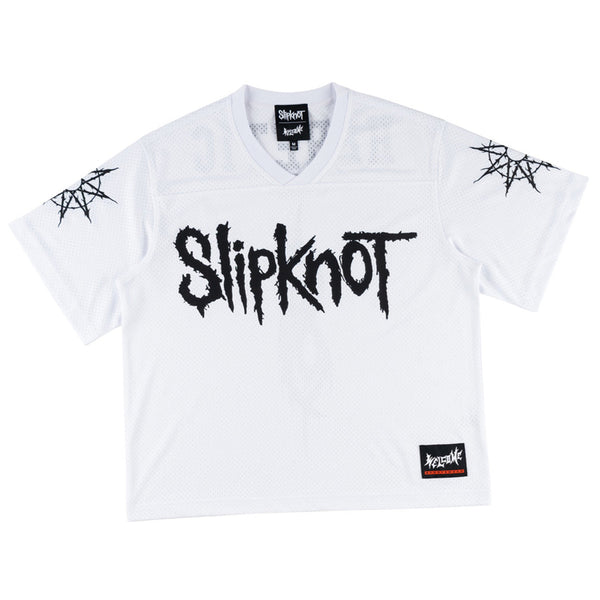 Welcome Skateboards X Slipknot Heretic Football Jersey - White