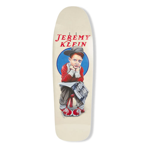 World Industries Heritage Jeremy Klein Black Eye Kid Skateboard Deck - 9.625 (Slick Re-Issue OG Shape)