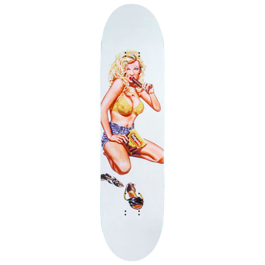 World Industries Heritage Kareem Campbell Fudgesicle Skateboard Deck - 7.68 (Slick OG Shape)