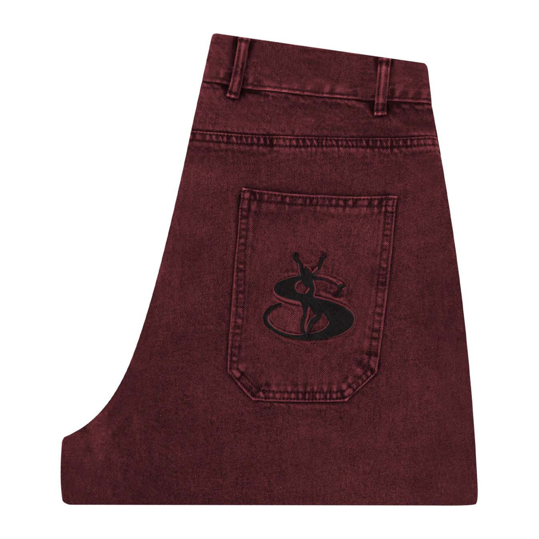 Yardsale Phantasy Denim Jeans - Red – Slugger Skate Store