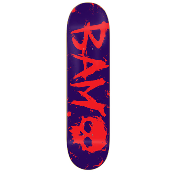 Zero BAM Purple Blood Skateboard Deck - 8.25
