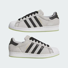 adidas Skateboarding Superstar ADV Skate Shoes - Grey Two / Core Black / Gold Metallic