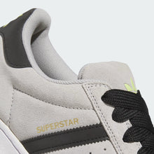 adidas Skateboarding Superstar ADV Skate Shoes - Grey Two / Core Black / Gold Metallic