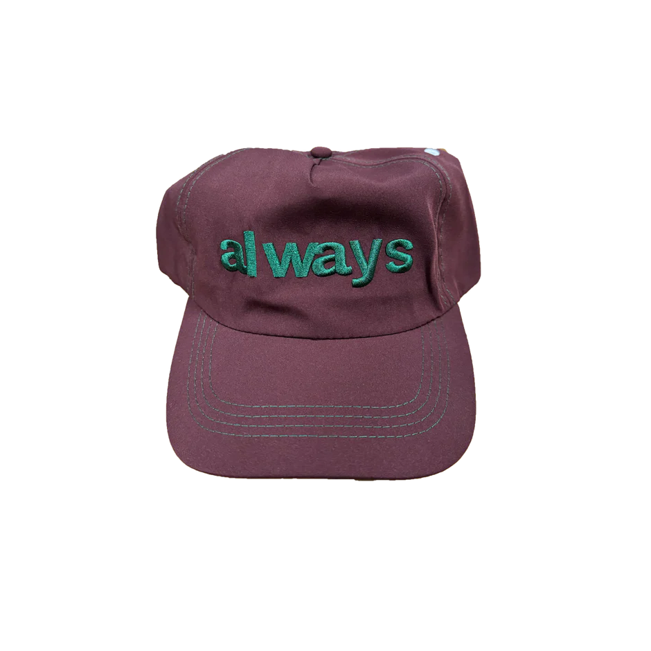 Always Do What You Should Do Nylon Always Up Cap - Brown