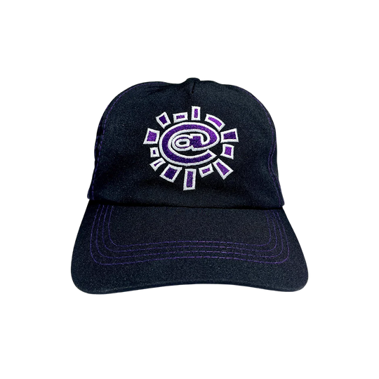 Always Do What You Should Do Nylon 5 Panel @sun Cap - Black