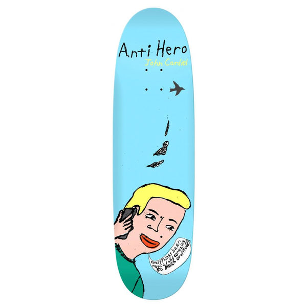 Anti Hero Skateboards Cardiel Pigeon Vision Skateboard Deck - 9.18