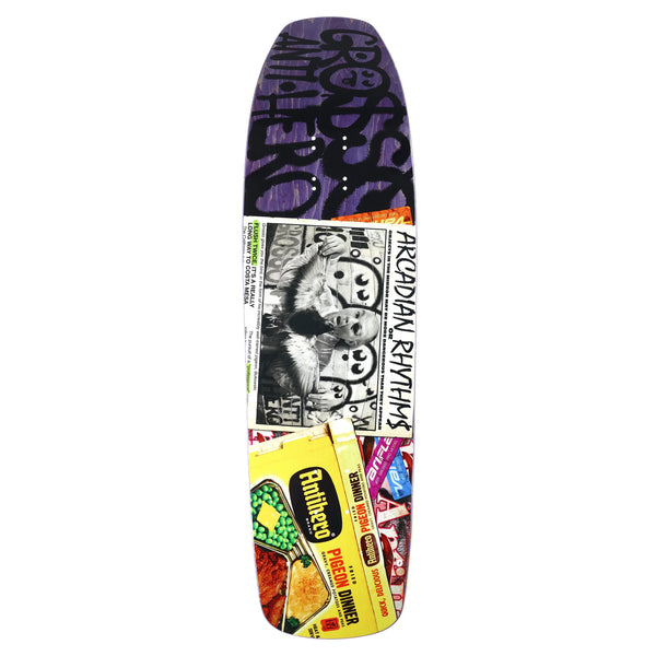 Anti Hero Skateboards Grosso Pigeon Vision Purple Skateboard Deck - 9.25 Double Drilled