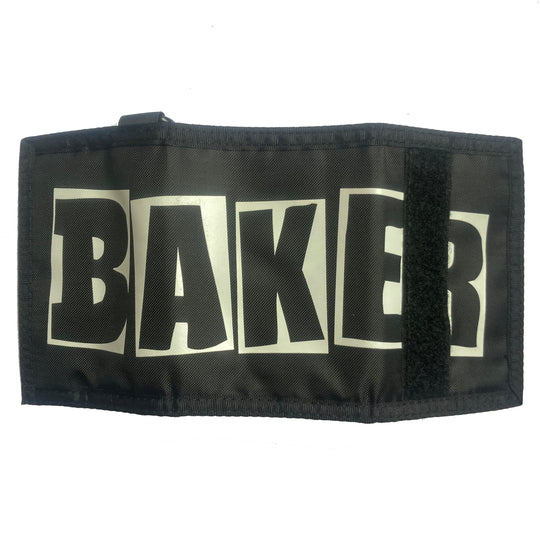 Baker Skateboards Brand Logo Tri-Fold Wallet - Black