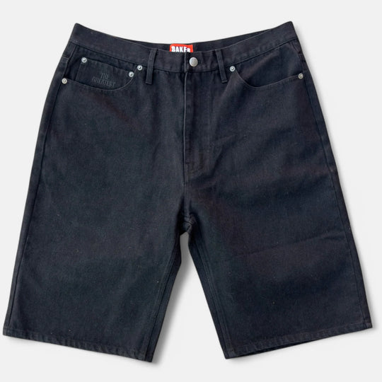 Baker Warner Jean Shorts - Black