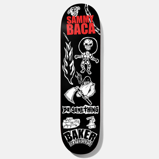 Baker Skateboards Baca Divine Evil Skateboard Deck - 8.5