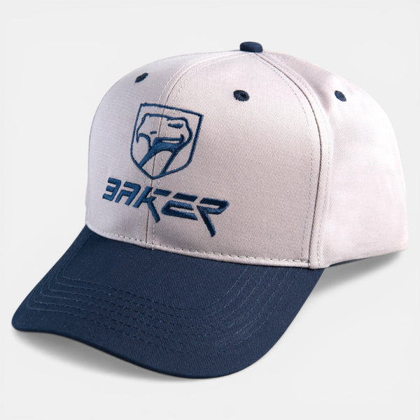 Baker Skateboards Viper Snapback Cap - Grey/Navy