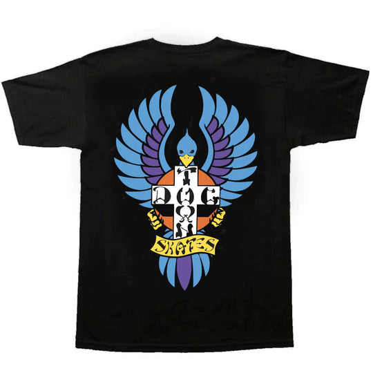 Dogtown Big Foot  OG 70's T-Shirt - Black