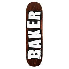 Baker Skateboards Brand Logo Veneers Deck - 8.5 B2 Shape