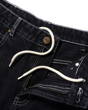 Butter Goods Scribble Denim Pants - Flat Black