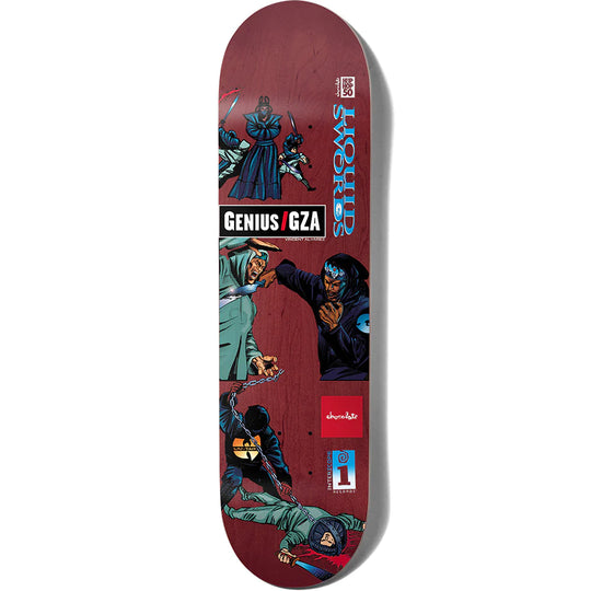 Chocolate Skateboards X Interscope Vincent Alvarez GZA Liquid Swords Skateboard Deck - 8.25