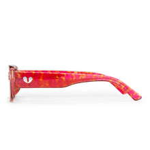 CHPO Brand Free Movement Sunglasses - Pink & Yellow Turtle