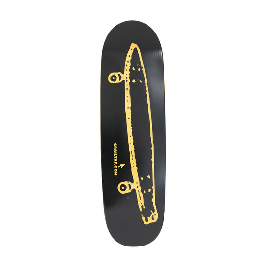 Crailtap Midnight Rainbow Cruiser Love Seat Skateboard Deck - 9.0