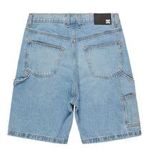 DC Skateboarding Carpenter Baggy Denim Shorts - Light Indigo
