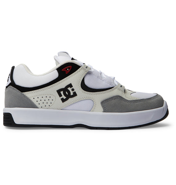 DC Skateboarding Kalynx Zero Skate Shoes - Grey / Black / White