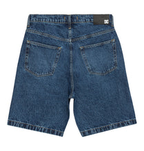 DC Skateboarding Worker Baggy Denim Shorts - Stone Indigo