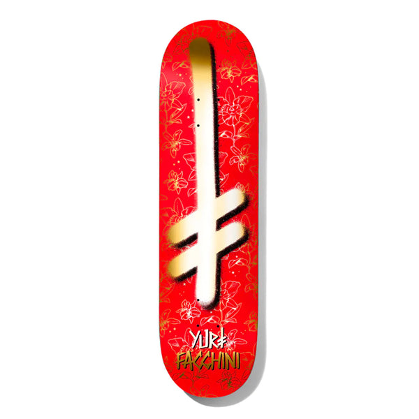 Deathwish Yuri Facchini Gang Logo Orchids Skateboard Deck - 8.25