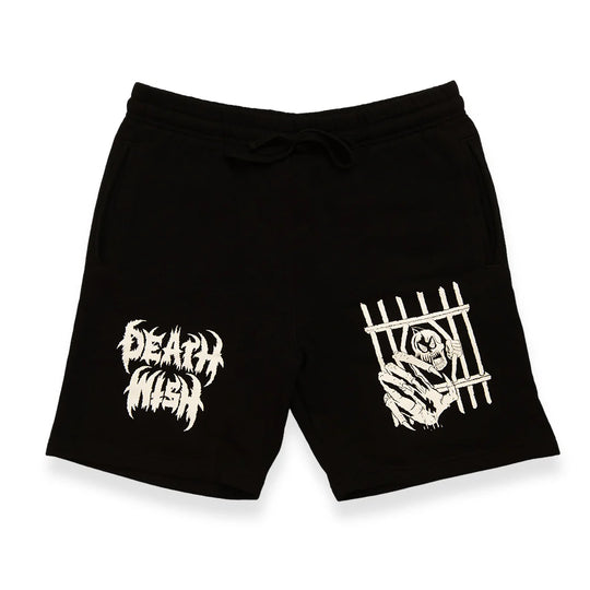 Deathwish Spookies Sweat Shorts - Black