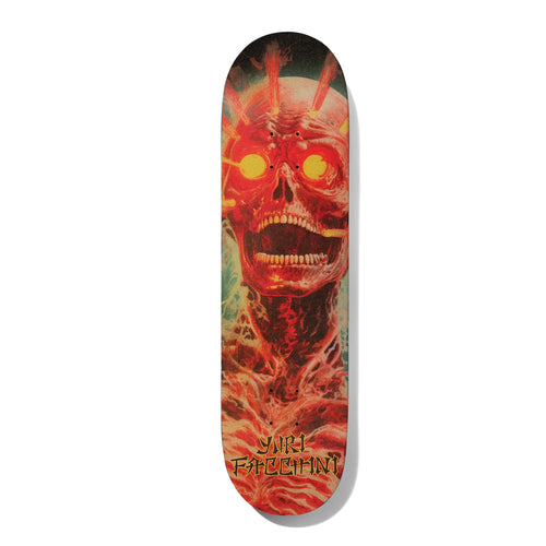 Deathwish Yuri Facchini Skull Skateboard Deck - 8.25