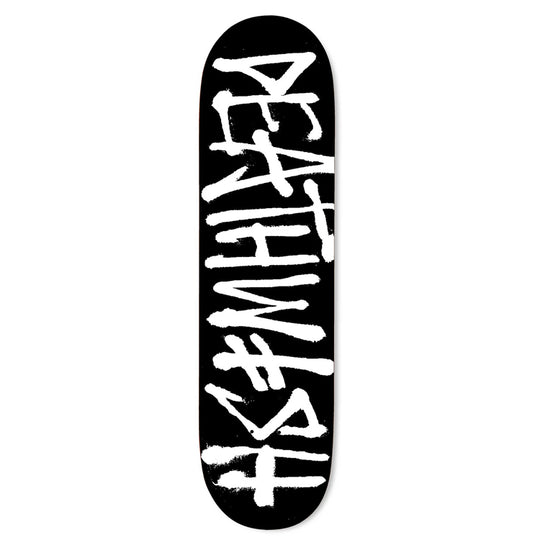 Deathwish Deathspray Black/White Skateboard Deck - 8.38