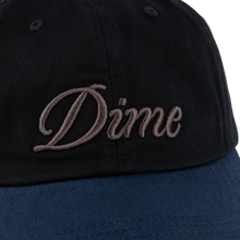 Dime MTL Cursive Low Pro Cap - Black / Midnight