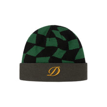 Dime MTL D Checkered Beanie - Forest Green