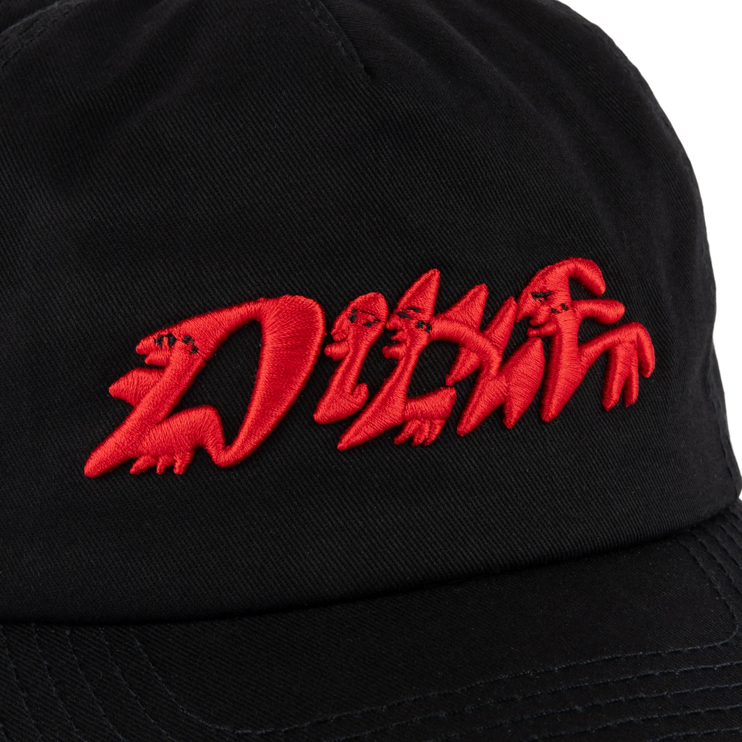 Dime MTL Happy Worker Cap - Black – Slugger Skate Store Dime MTL Happy Worker Cap - Black – Slugger Skate Store