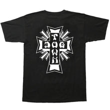 Dogtown Cross Logo T-Shirt - Black / White