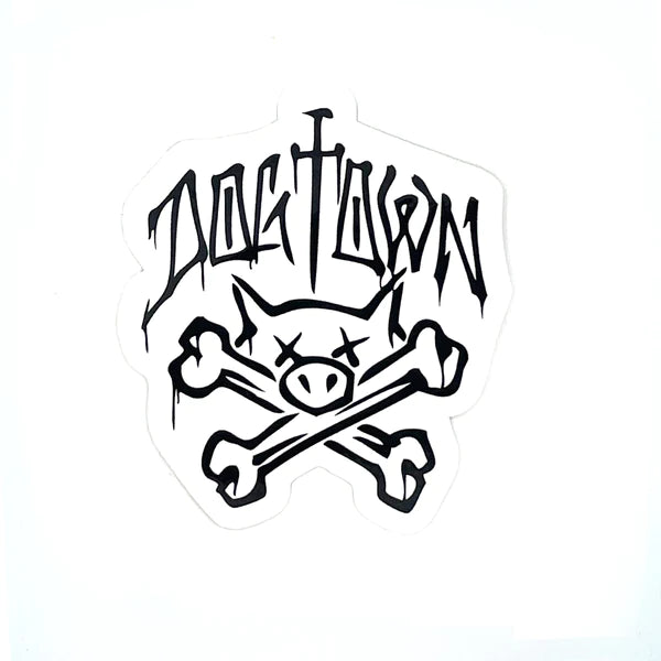 Dogtown Pig & Bones Sticker