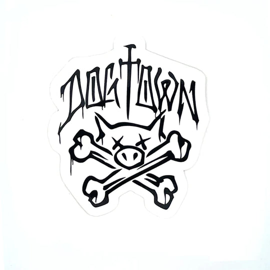 Dogtown Pig & Bones Sticker