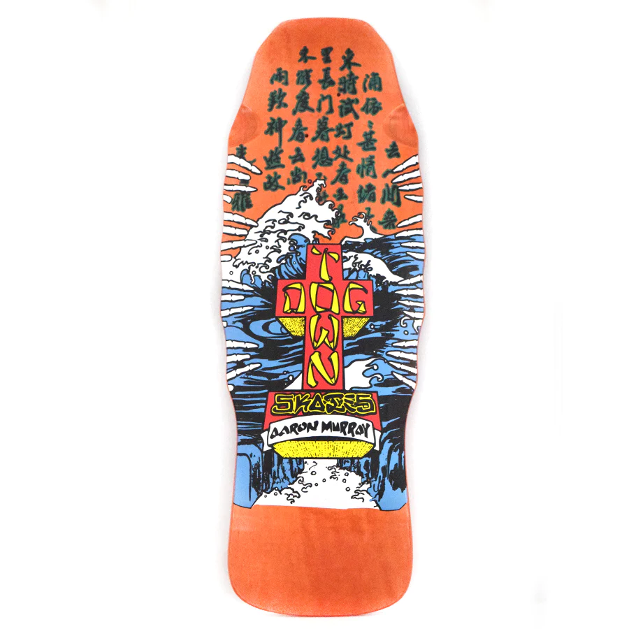Dogtown Aaron Murray Reissue Trans Orange Skateboard Deck - 10.5 x 31.0