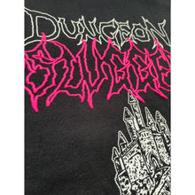 Dungeon X Slugger Castle Anvil Long Sleeve T-Shirt - Black