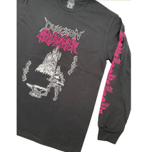 Dungeon X Slugger Castle Anvil Long Sleeve T-Shirt - Black