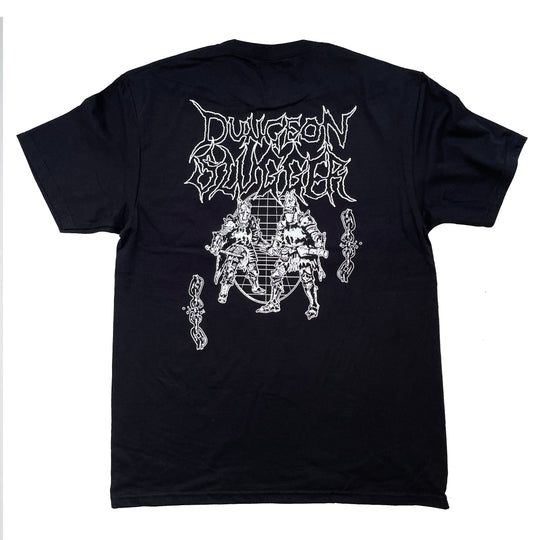 Dungeon X Slugger Knights Anvil T-Shirt - Black