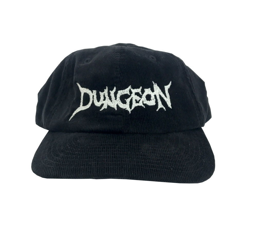 Dungeon Logo Cord Cap - Black / Glow In The Dark