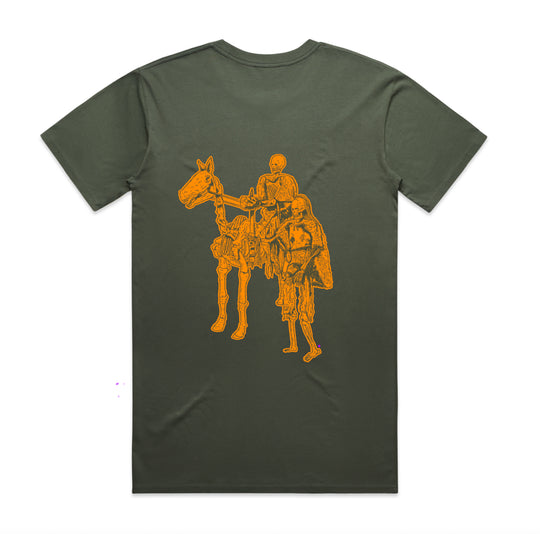 Dungeon Endless Quest T-Shirt - Olive Green