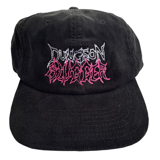 Dungeon X Slugger Collab Cord Cap - Black